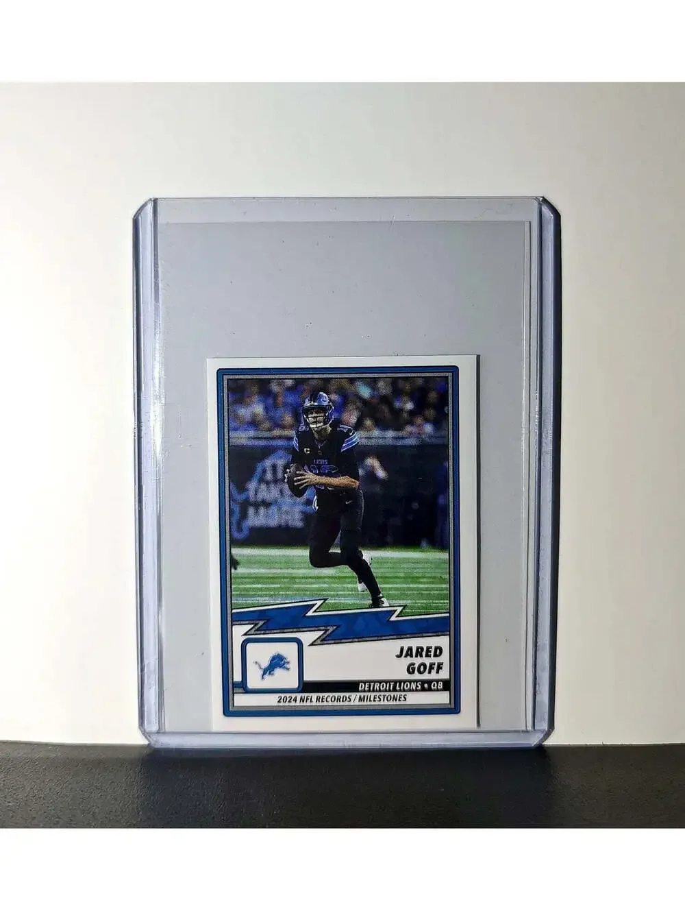 Jared Goff 2025 Panini NFL #19 Record/Milestone Sticker
